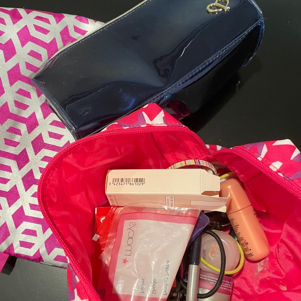 Bundle of 3 make up /cosmetic bag